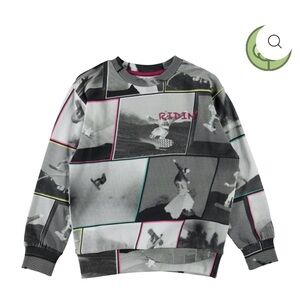 Molo Multicolor Graphic Sweatshirt skateboarding